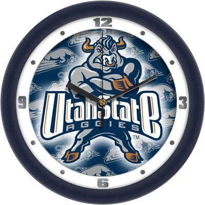 Utah State Aggies Ncaa Dimension Wall Clock Picture