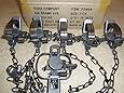 1/2 Dozen (6 PAK) Duke 1 Coil Spring Trap 1/2 Dozen for Mink & Muskrat