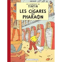 Les Aventures de Tintin : Les Cigares du pharaon (fac simil�)