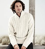 North Coast Zip Funnel Neck Jumper with Wool