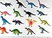 Rhode Island Novelty 3 Inch Mini Dinosaurs, One Dozen Assorted