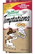 Whiskas Temptations Cat Treats Natural Beef Tenderloin Flavor 1 Bag Tartar Control Treats