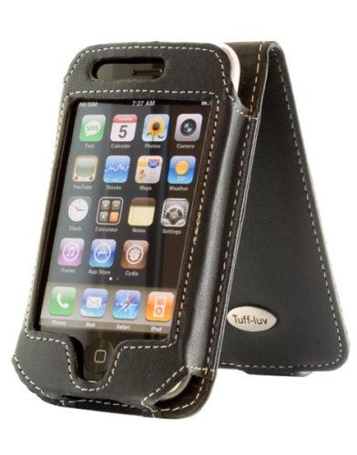 Childrens Toyshop  Electronics : i-nique Executive Soft Napa Leather Case - Apple iPhone