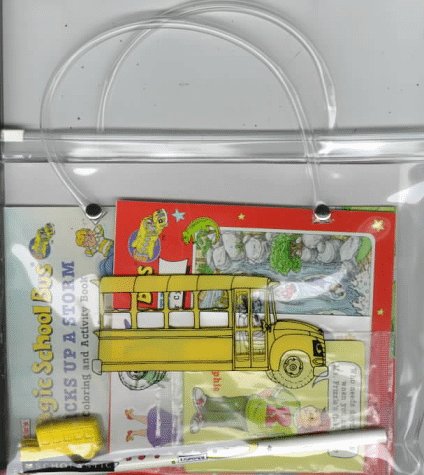 The Magic School Bus Super Fun Pack: Five Magic School Bus Trading Cards - Magic School Bus Stickers - Magic School Bus Eraser - Magic School Bus Pencil (The Magic School Bus Series)