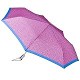 Totes Auto Open/Close Umbrella - Pink Ditsy