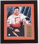Tony Stewart Race Used Car Piece Includes 11" x 14" Photograph With Piece of Racecar in a 21" x 29" Deluxe Photograph Frame