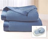 Review Sunbeam  / Sunbeam King Denim Blue Electric Heated Warming Blanket