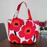 トートバッグ通販専門店ランキング18位 マリメッコ(marimekko)トートバッグ JAPAN HUVITUS/RED