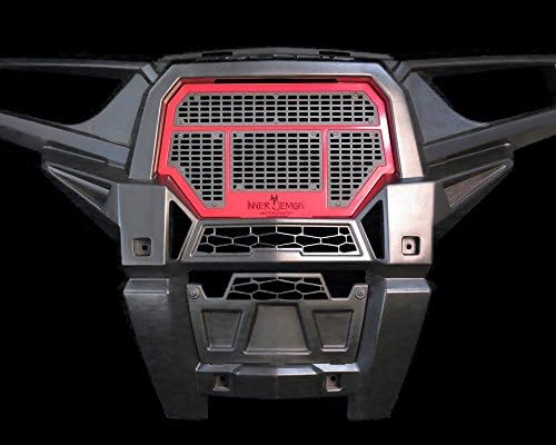 Inner Demon RZR XP 1000 / 900s Billet Aluminum Grill - Red