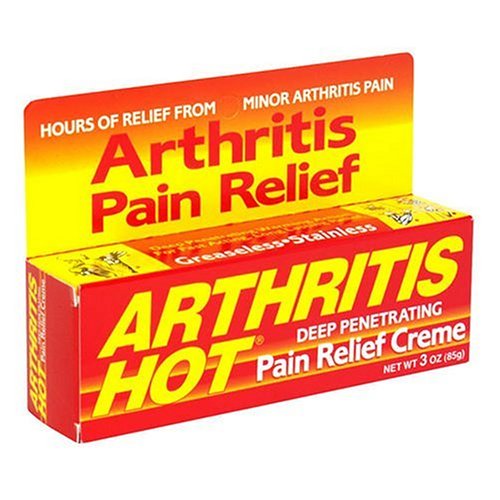 External hard drive:Arthritis Hot Topical Analgesic Cream 3 ounce (Pack of 6)