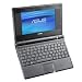 Asus EeePC 4G 7 Zoll WVGA Notebook (Intel 910GML, 512MB RAM, 4GB Flash, Linux) schwarz