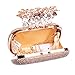 Fawziya Flower Purses With Rhinestones Crystal Evening Clutch Bags