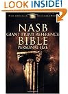 NASB Giant Print Reference Bible, Personal Size