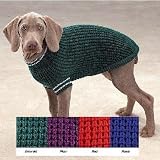 Pet Supplies : Dog Sweater - Plum Shaker Knit Dog Turtleneck Sweater - Purple - X-Large (XL)
