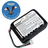 HQRP Battery compatible with Logitech Squeezebox Wi-Fi Internet Radio (Black / Red / White) plus HQRP Coaster