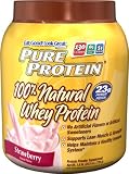 Pure Protein Whey, Strawberry, 1.6 Pounds