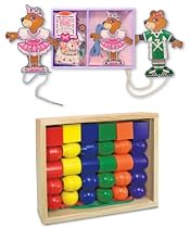 Primary Lacing Beads and Lacing Bear