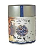 The Tao Of Tea Famous Chinese Black Tea Black Spiral, 100% Organic, 3.0-Ounce Tin (Pack of 3)