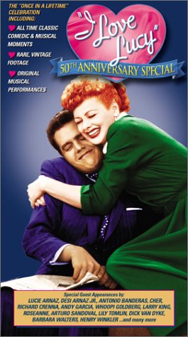 Childrens Toyshop  VHS : I Love Lucy 50th Anniversary Special (Aniv)
