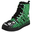 T.U.K. Women's A7367L Stripe Teddy Boot