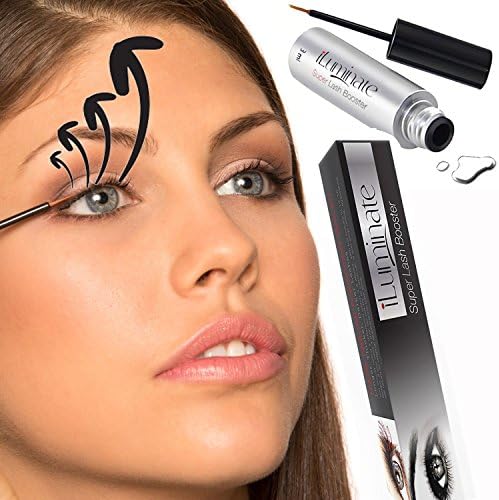 iLuminate Eyelash Growth Serum and Brow Enhancer Product Eliminates False Lashes, 6ml