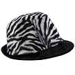 Hailey Jeans Co Womens Zebra Print Fedora