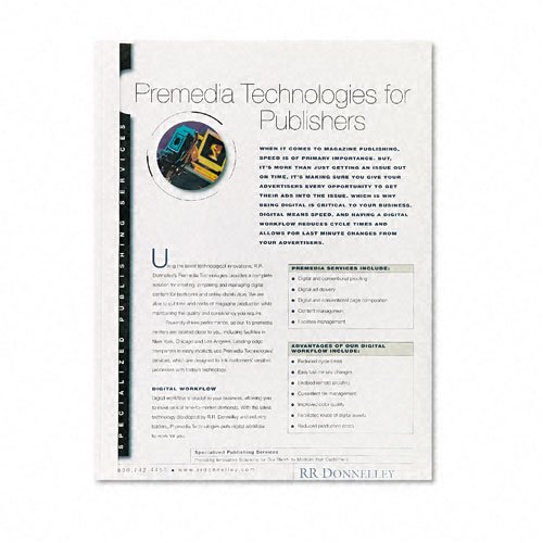 Fellowes 52222 Thermal Presentation Covers (10 Pack)