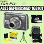 FujiFilm Finepix A825 Factory Reconditioned 8.3 MP Digital Camera + 1GB Accessory Kit