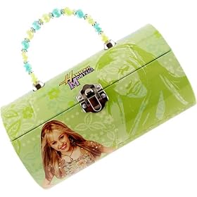 Hannah Montana Roll Tin Box Purse Green by Hannah Montana Galore