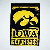 Iowa Hawkeyes NCAA Vertical House Flag