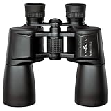 Trailite TL-TR102BK Optics Fernglas Trail 7x50 schwarz inkl. Halstrageriemen und Nylontasche