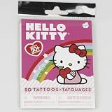 Hello Kitty Party Pack of Over 50 Temporary Tattoos