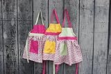 Camden Rose Childs Pink Print Apron, Extra Small (Ages 2-4)