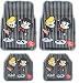 I Love Lucy - 4PC Lucy & Ricky Stick Figure Rubber Front and Rear Floor Mats