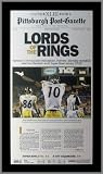 Pittsburgh Steelers - Lords - Holmes - Super Bowl 43 XLIII - Wood Mounted Newspaper Print