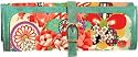 Cris Notti Turquoise Kimono Jewelry Roll