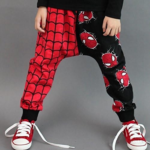 Super Spider-man Kids Baby Girls Boys Children Harem Pants Trouser