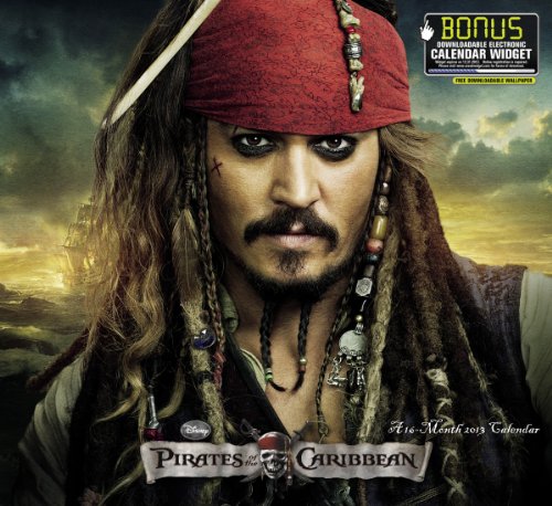 2013 Pirates of the Caribbean Wall Calendar