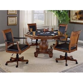 Gameroom Furniture - Kingston Game Table and Chairs Set