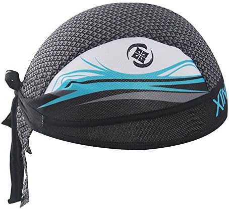 Cycling Bicycle Bike Sweat Proof Hat Headband Riding Outdoor Sports Pirate Cap Scarf free-Size 1#
