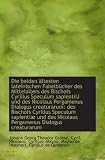 Die beiden ���ltesten lateinischen Fabelb���cher des Mittelalters des Bischofs Cyrillus Speculum sapient