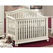Sorelle Vista Convertible Crib with Toddler Rail, France White Sorelle Vista Convertible Crib with Toddler Rail, France White