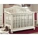 Sorelle Vista Convertible Crib with Toddler Rail, France White