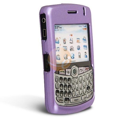 Clip-on Case for Blackberry Curve 8330, Metallic Light Purple Clip-on Case for Blackberry Curve 8330, Metallic Light Purple