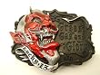Lucky 13 Grease Gas and Glory Devil Buckle Bottle Opener