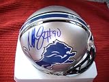 NDAMUKONG SUH SIGNED AUTO AUTOGRAPHED DETROIT LION MINI HELMET W/ COA AND HOLOGRAM