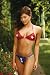 3315 Sequin Thong With String Top