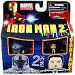 Marvel Minimates Series 35 Mini Figure 2Pack Hammer Drone & Happy Hogan Variant