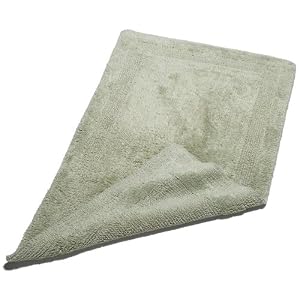 Pinzon Luxury Reversible 30-By-50-Inch Bath Rug, Flax