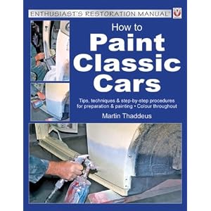 How to Paint Classic Cars (Enthusiast's Restoration Manuals) by Martin Thaddeus